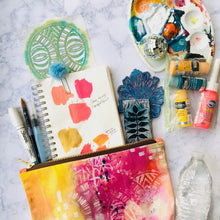 Load image into Gallery viewer, Hand-painted fine art handbags by Martice Smith.