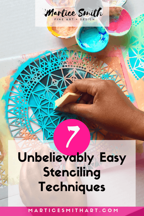 Art For Earth- 7 Unbelievably Easy Stenciling Techniques