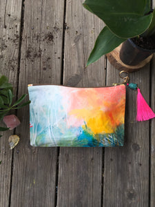 Hand-painted fine art handbags by Martice Smith.